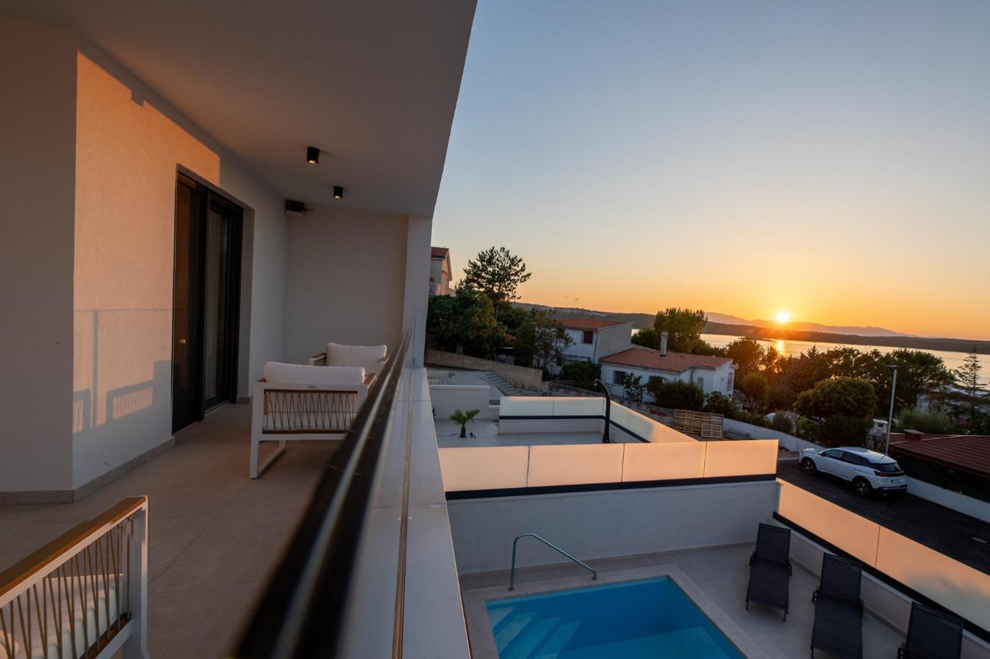 Villa Terra Bianca Klimno Buitenkant foto