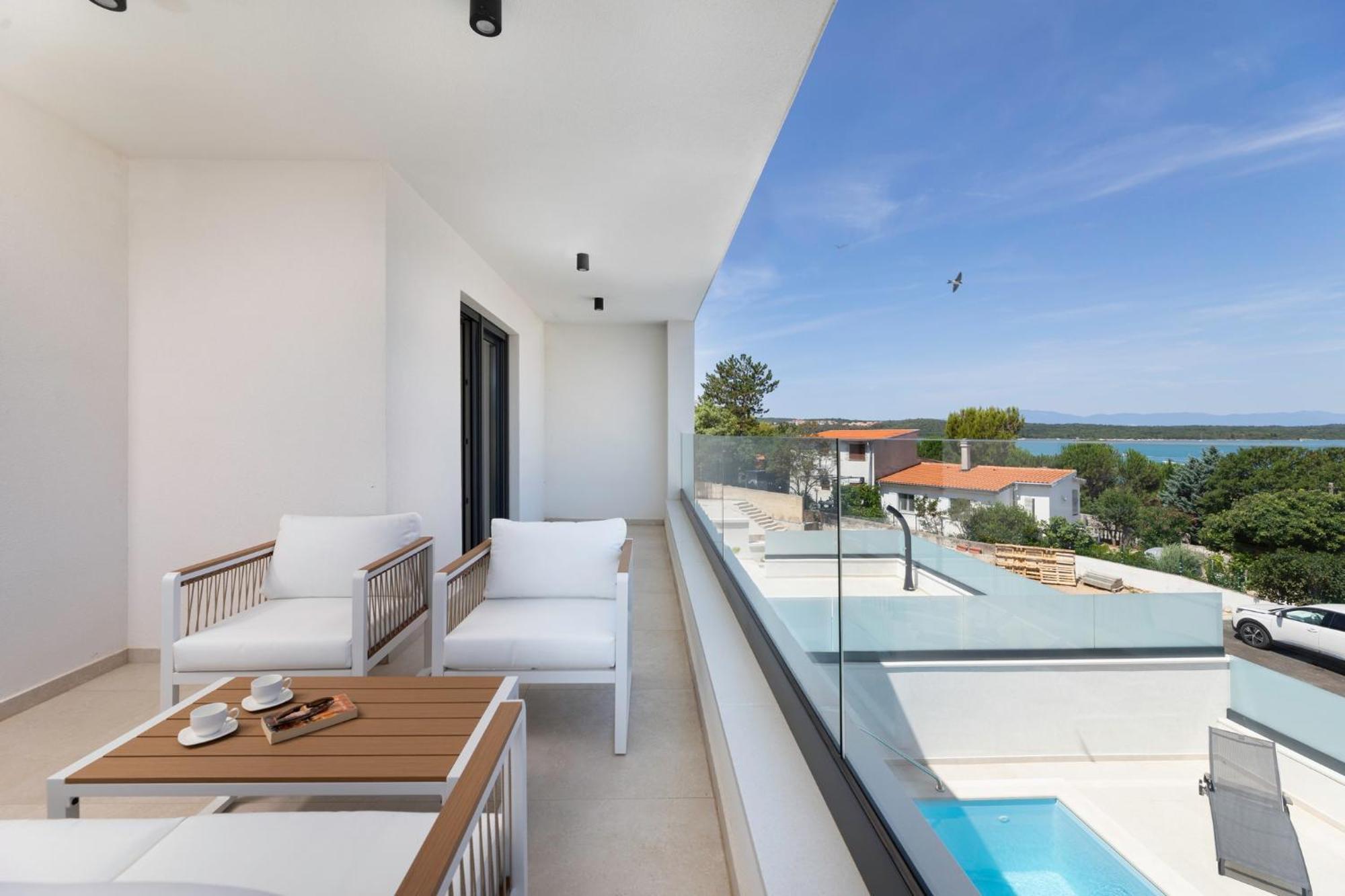 Villa Terra Bianca Klimno Buitenkant foto